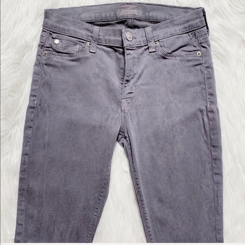 Hudson Lace Look Super Skinny Jeans